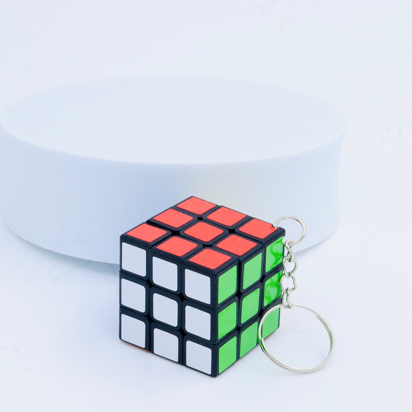 3D Cube Keychain