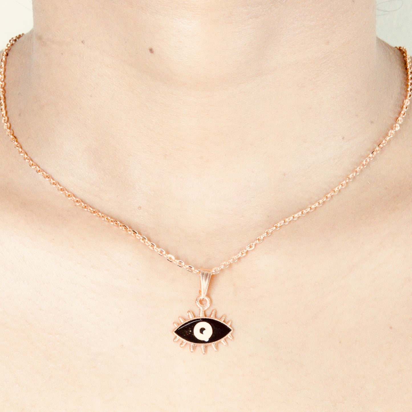 Evil-Eye Gold Pendant