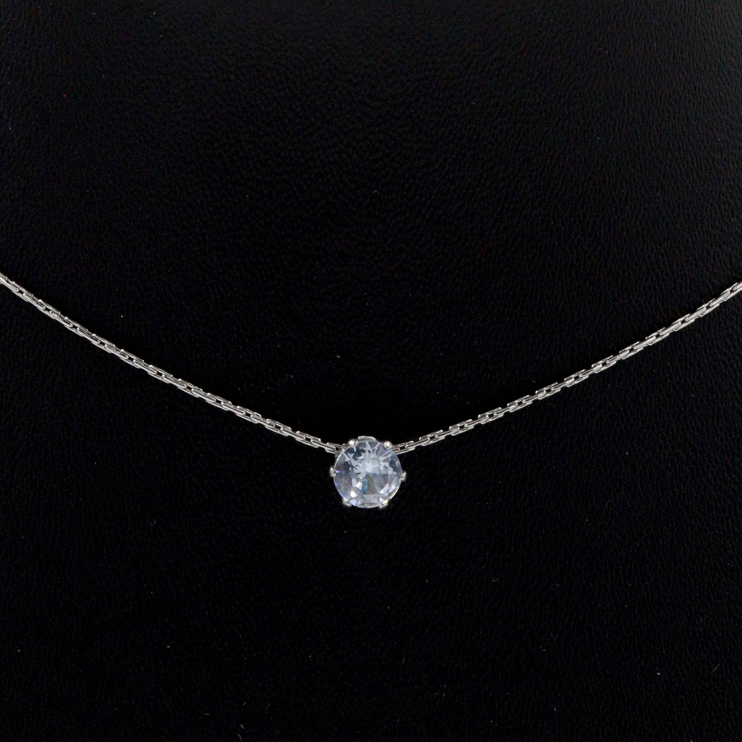 Round Silver Pendant