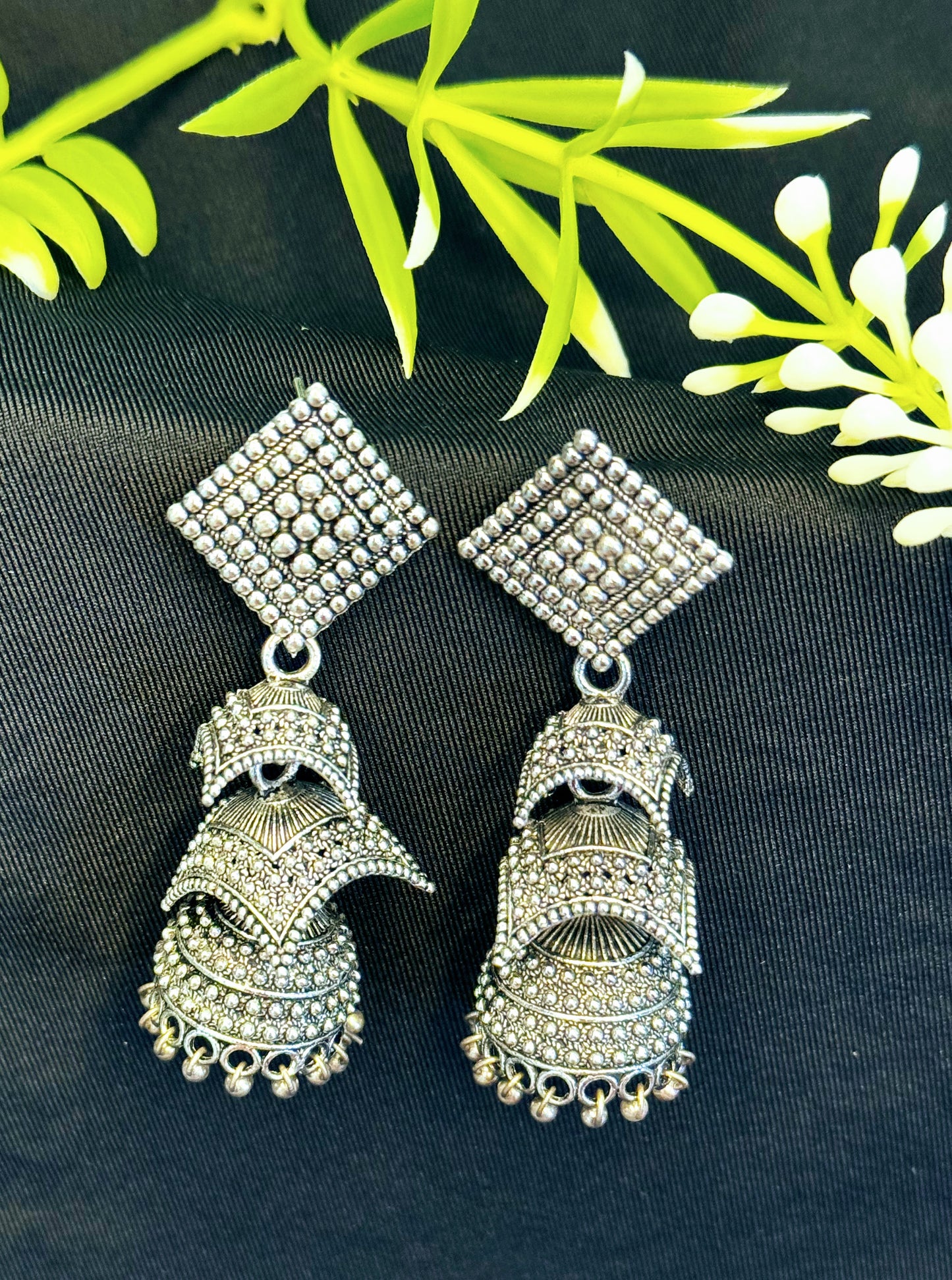 Oxidized Jhumka Earring for Women and Girl