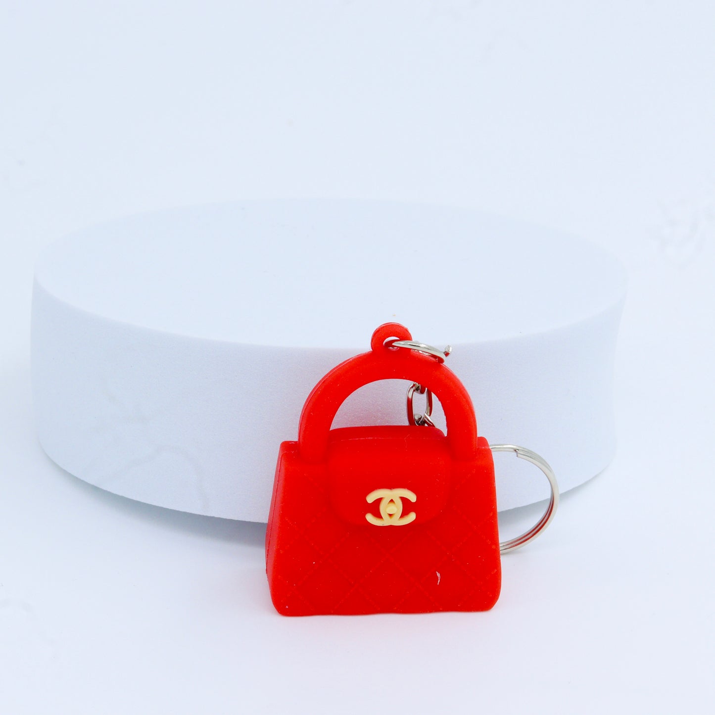 Red Purse Keychain