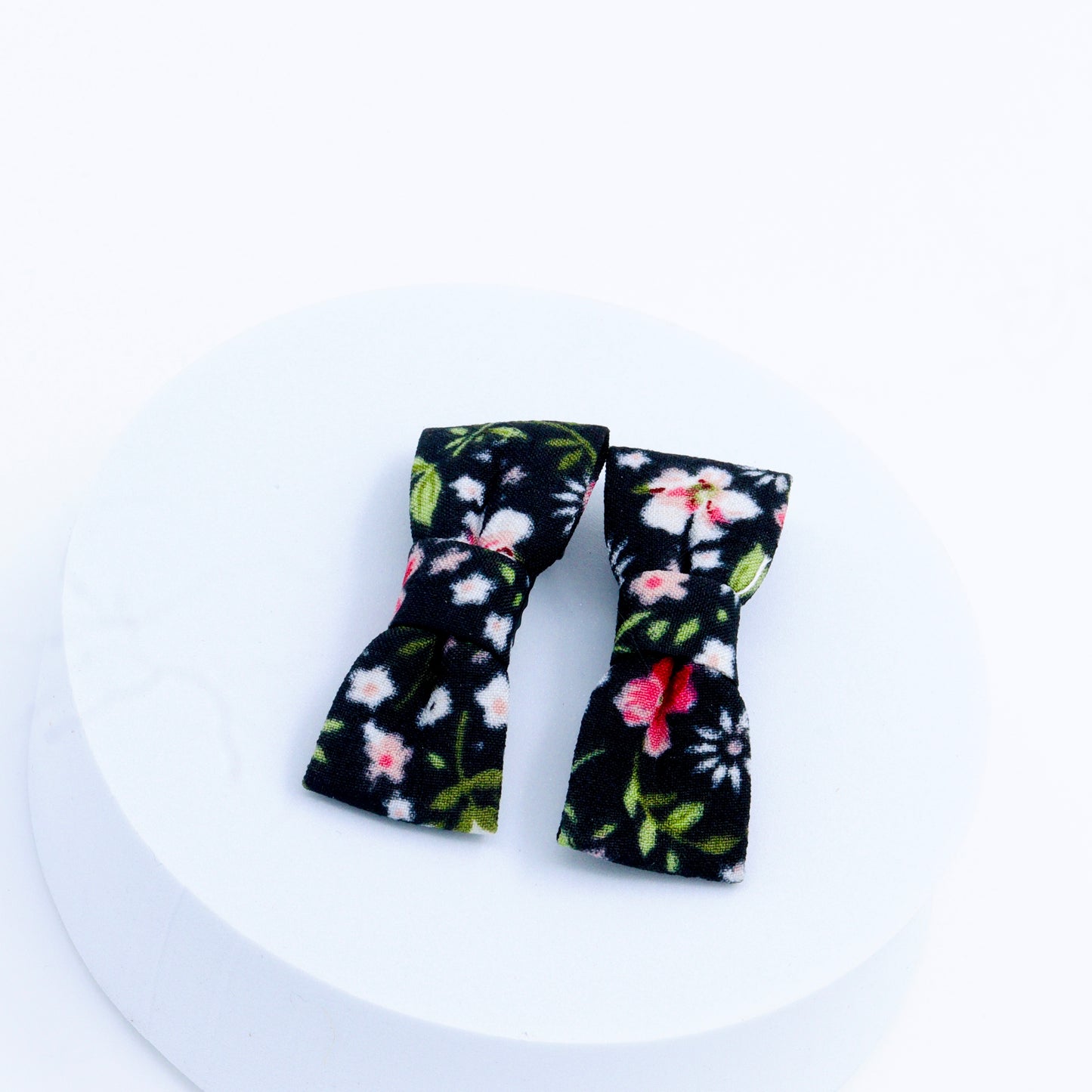 Black Bow Baby Hair Clips