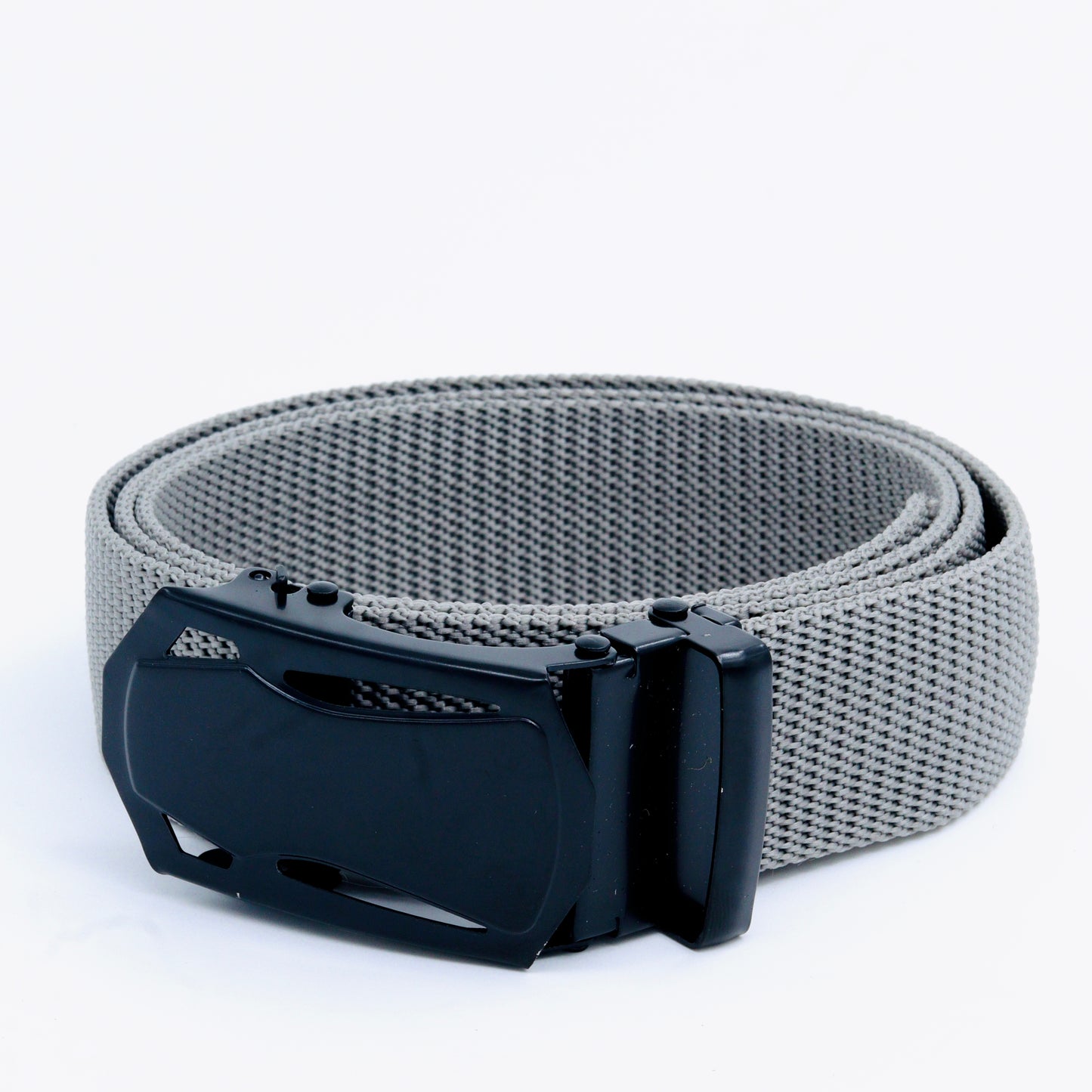 Men's Nylon Fabric Belt, Metal Flap Buckle
