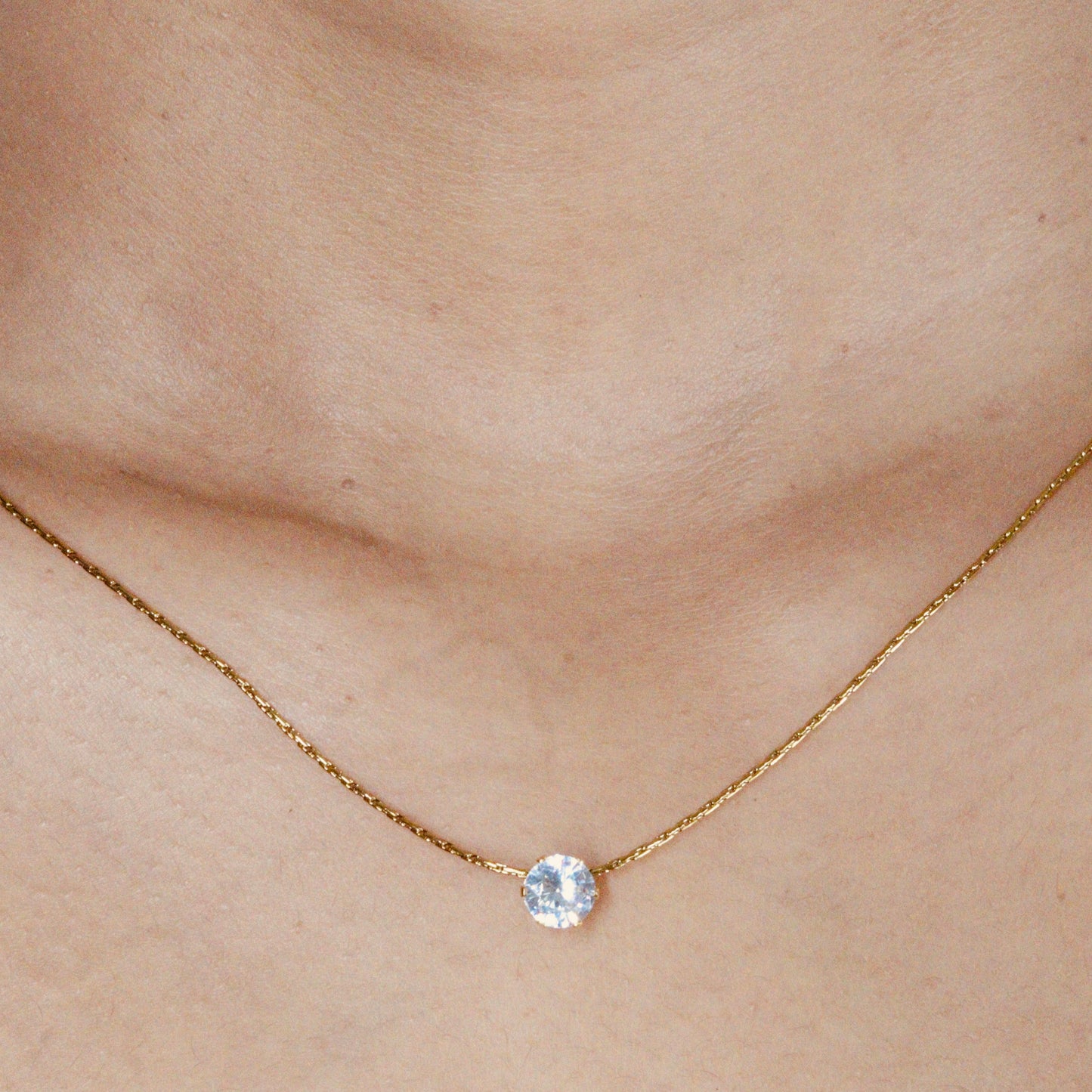 Round Gold Pendant
