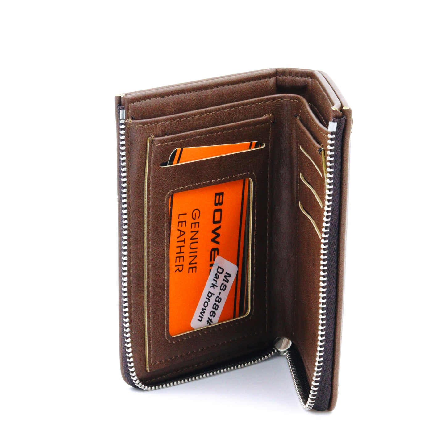 Premium Credit/Debit Card Holder Money Wallet Zipper Coin Purse Unisex