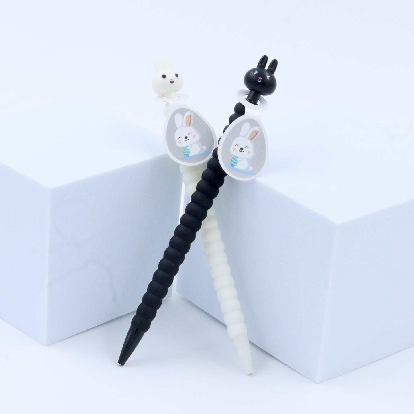 Bunny Pencil White/Black Combo