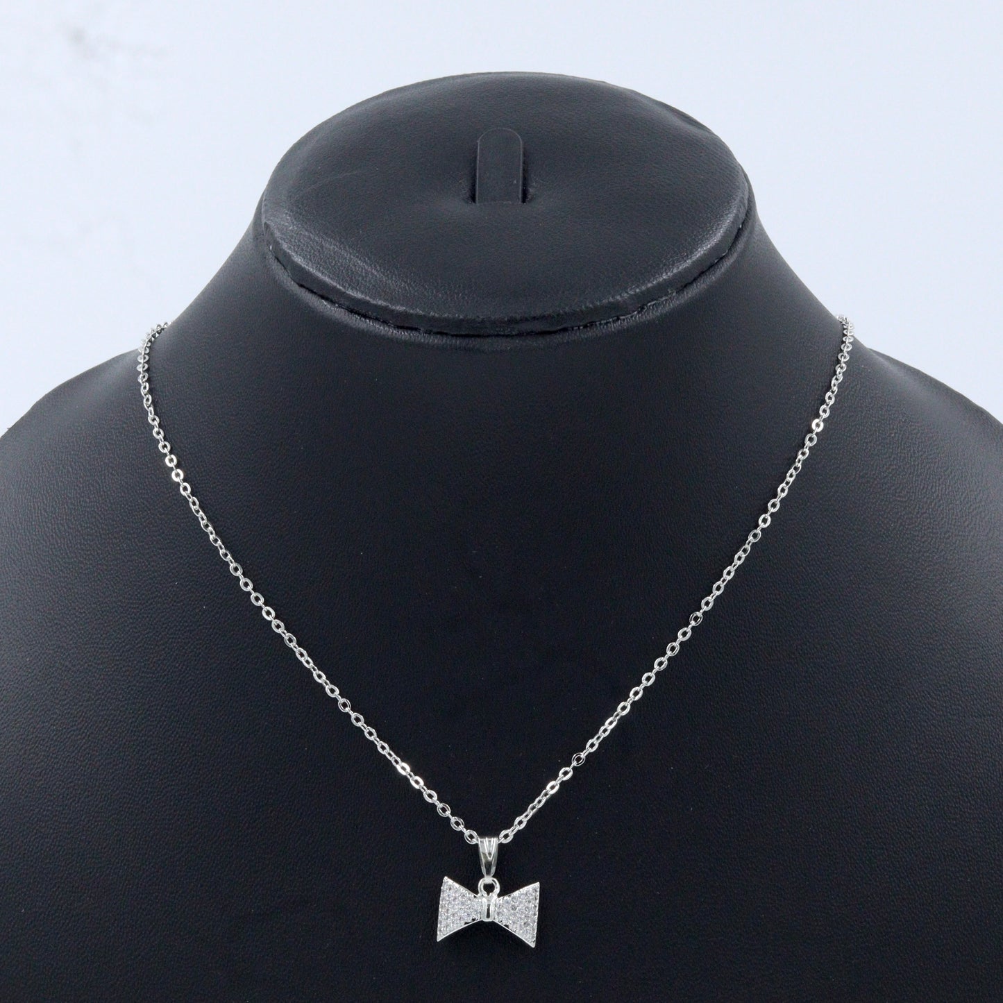 Bow Silver Pendant