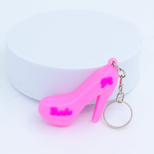 Barbie Light Pink Sandal Keychain