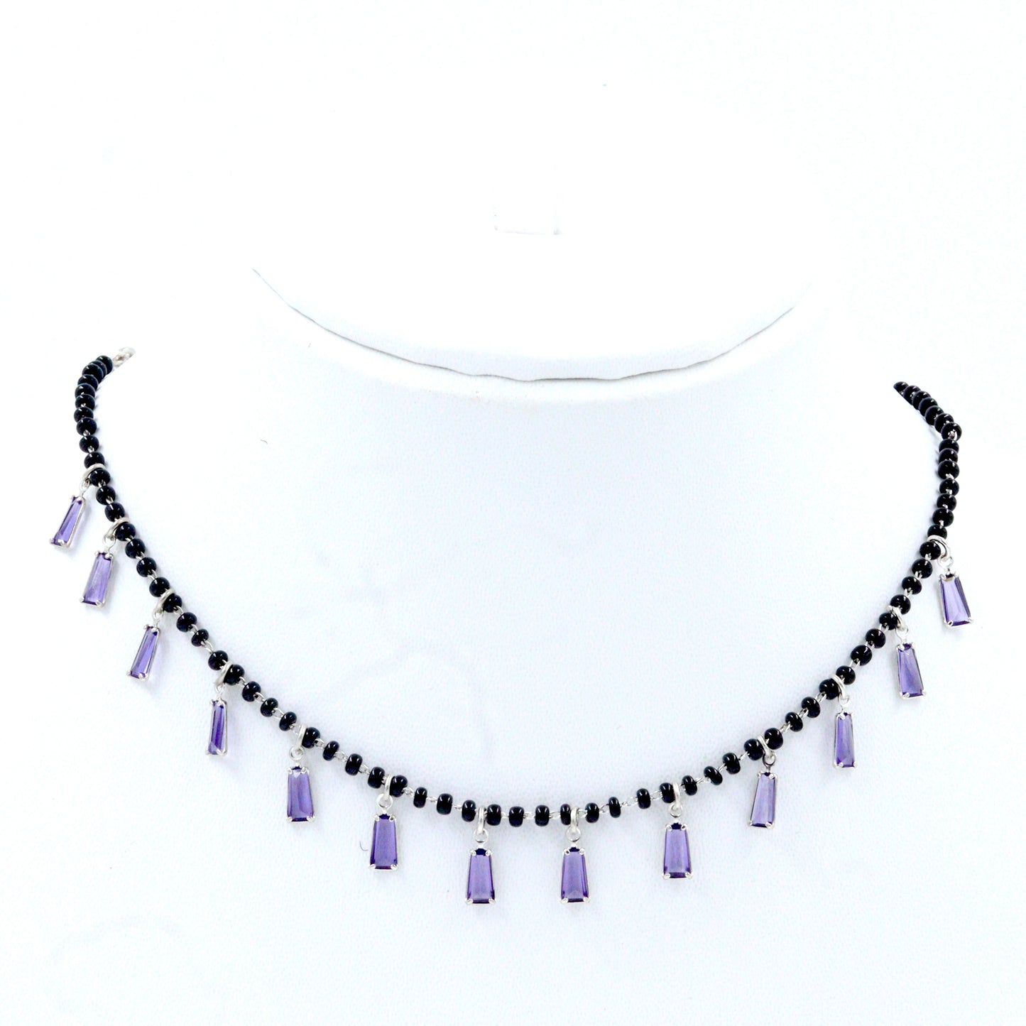 Purple Silver Pendant