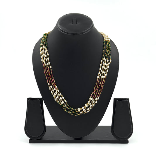 Stylish Multi-Layer Pearl Necklace