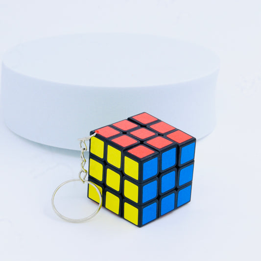 3D Cube Keychain