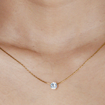 Round Gold Pendant