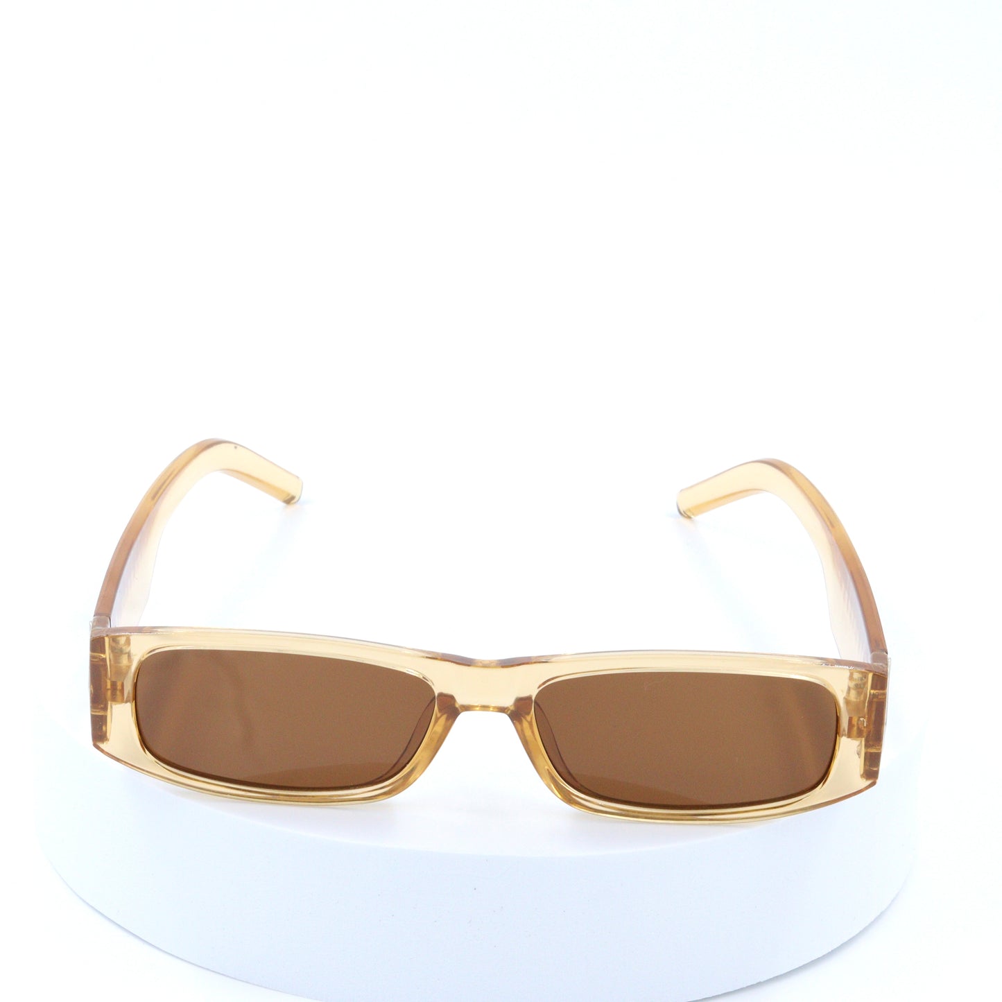 Trendy Unisex Light Brown Shade Sunglass