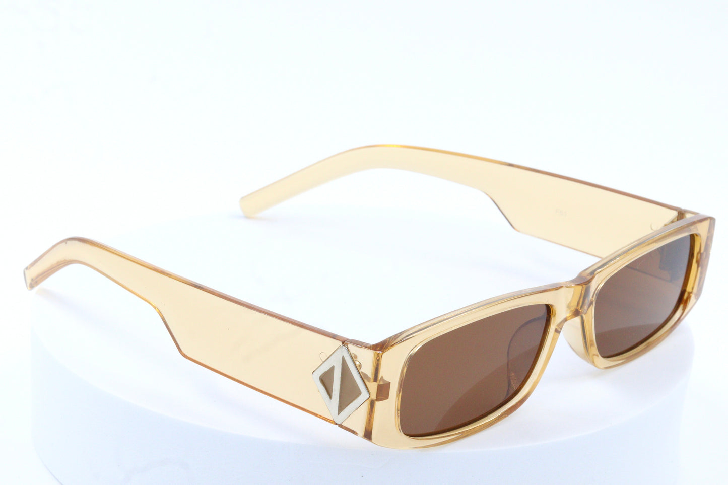 Trendy Unisex Light Brown Shade Sunglass