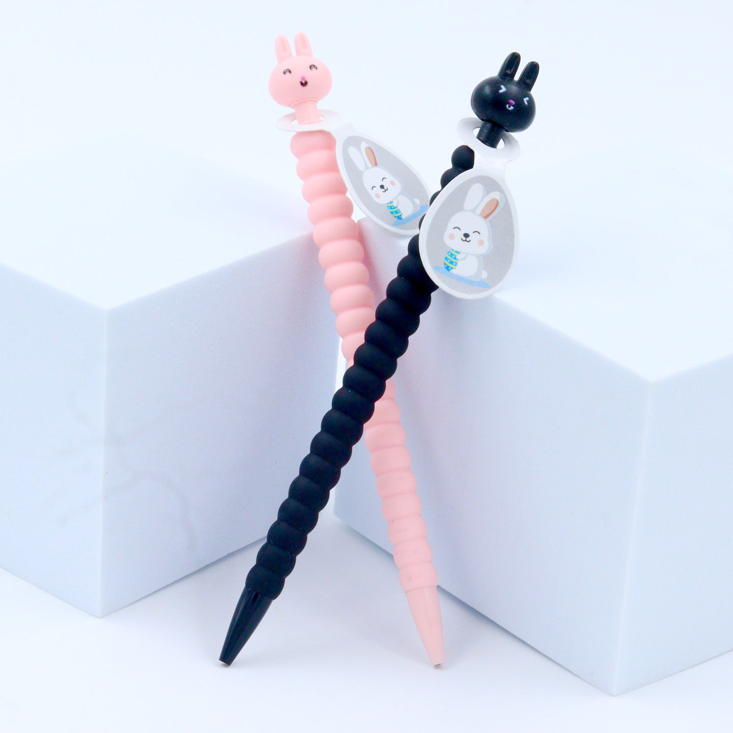 Bunny Pencil Black/Pink Combo