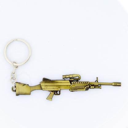 PUBG Machine Gun Keychain